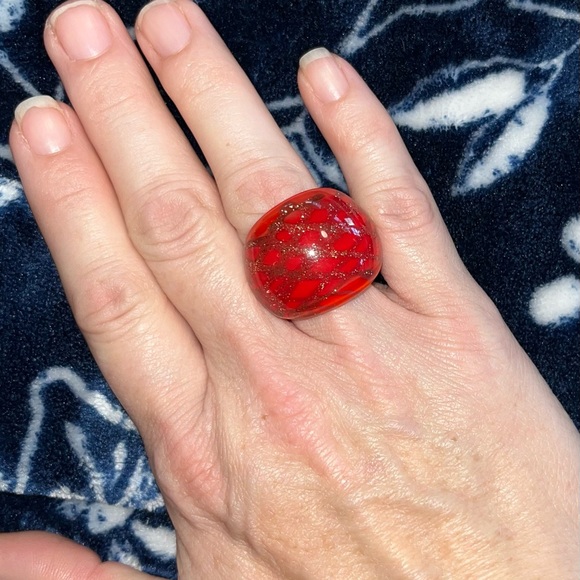 Pier 1 Jewelry - Pier 1 Art Glass Ring